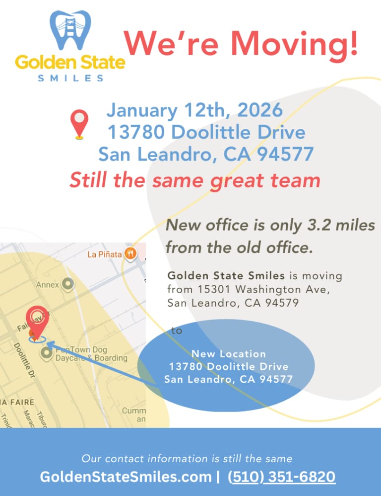 We're Moving, January 12th, 2026. 13780 Doolittle Drive, San Leandro, CA 94577